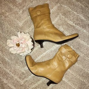 Tan Leather Boots